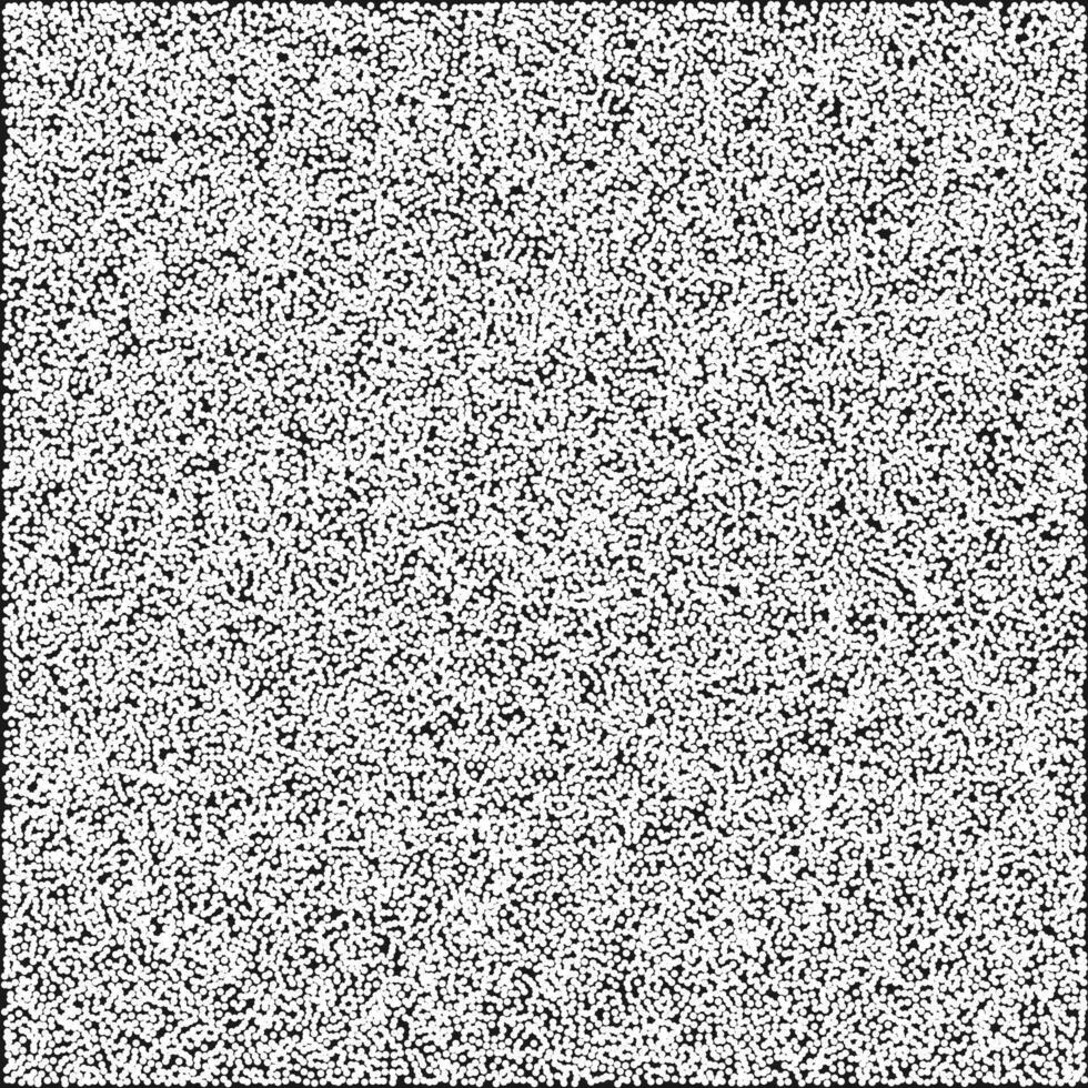 een zwart en wit beeld van een plein wit lawaai structuur vector