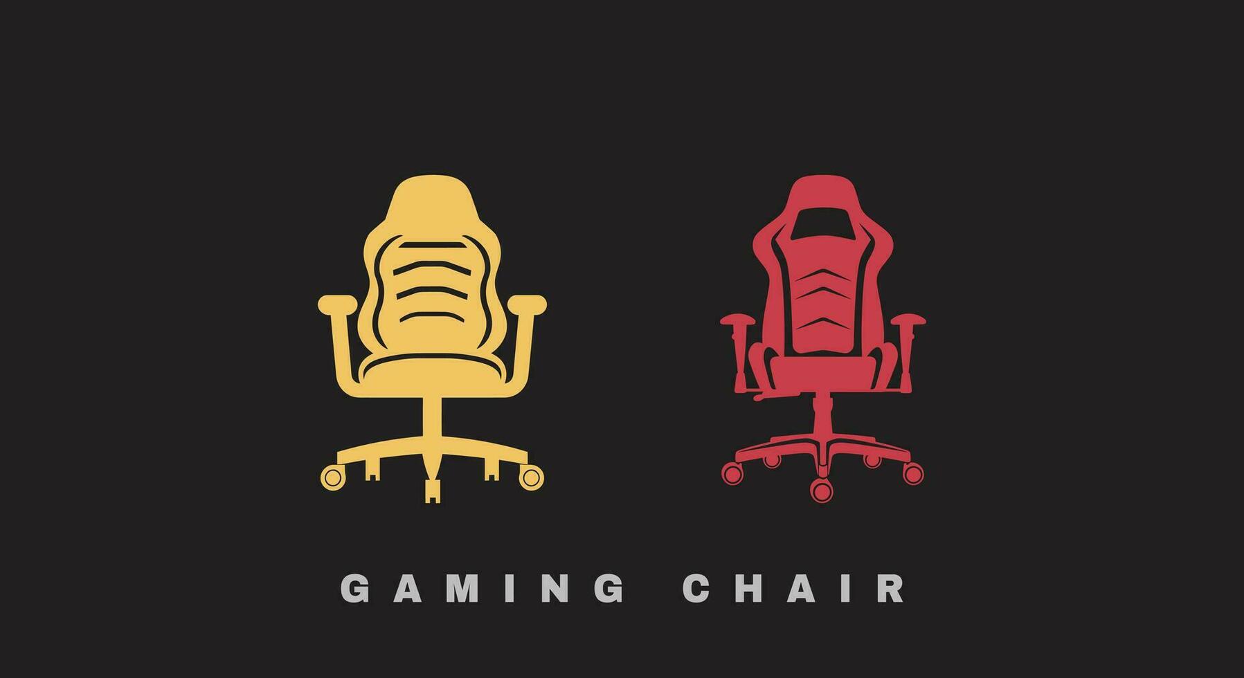 modern gaming elegant gaming stoel illustraties in vector formaat