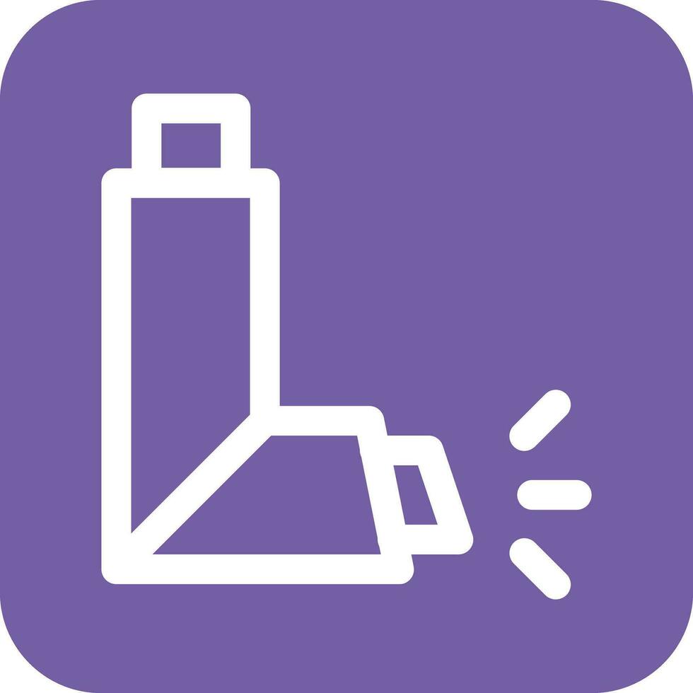 inhalator vector pictogram