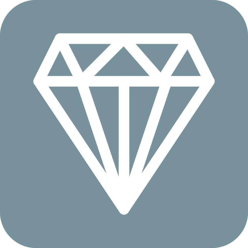 diamant vector pictogram