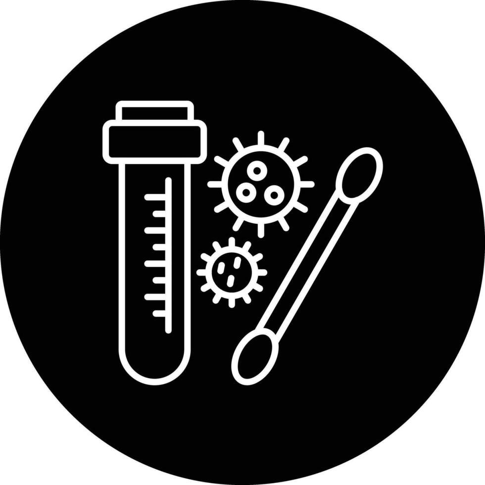 pcr test vector icoon