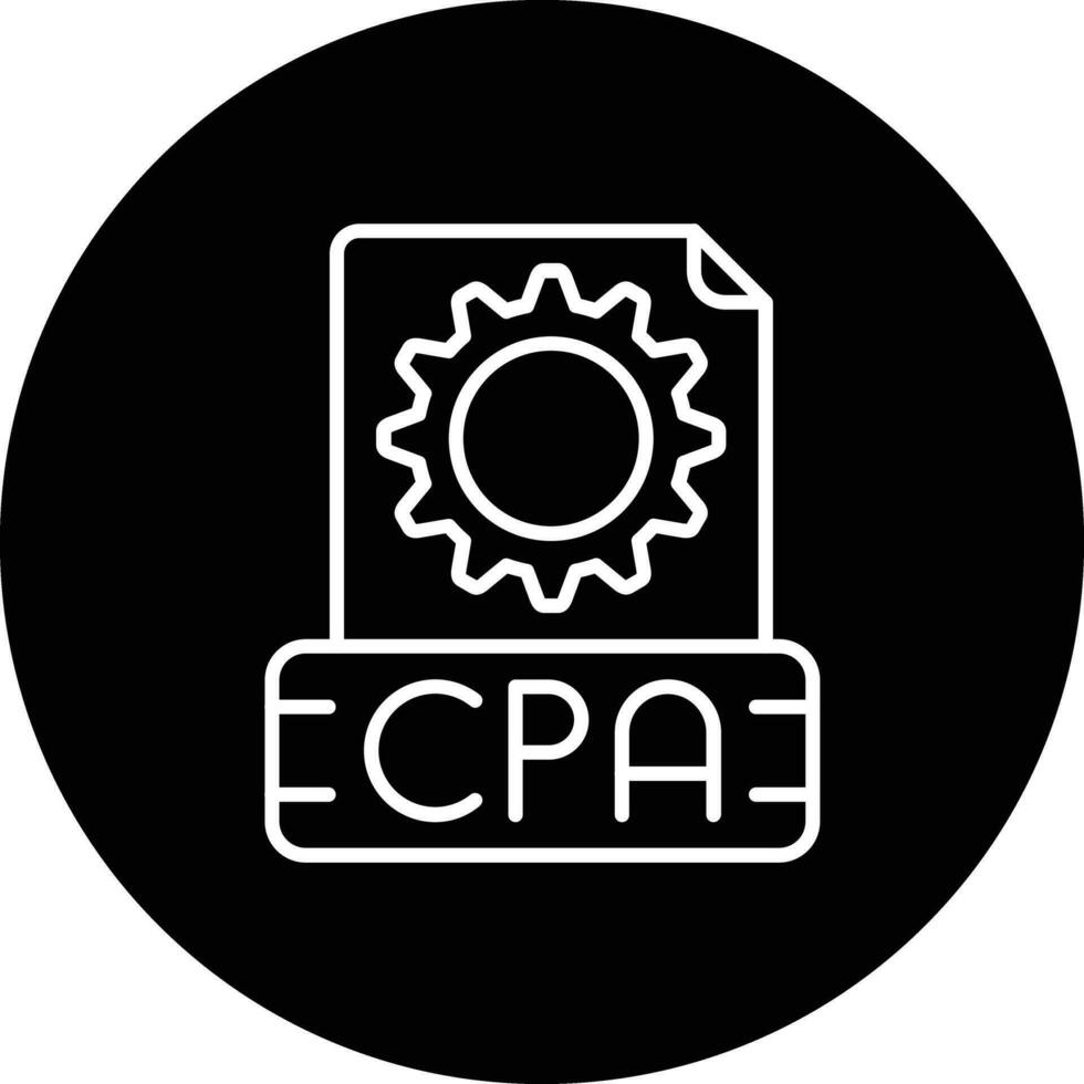 cpa vector icoon