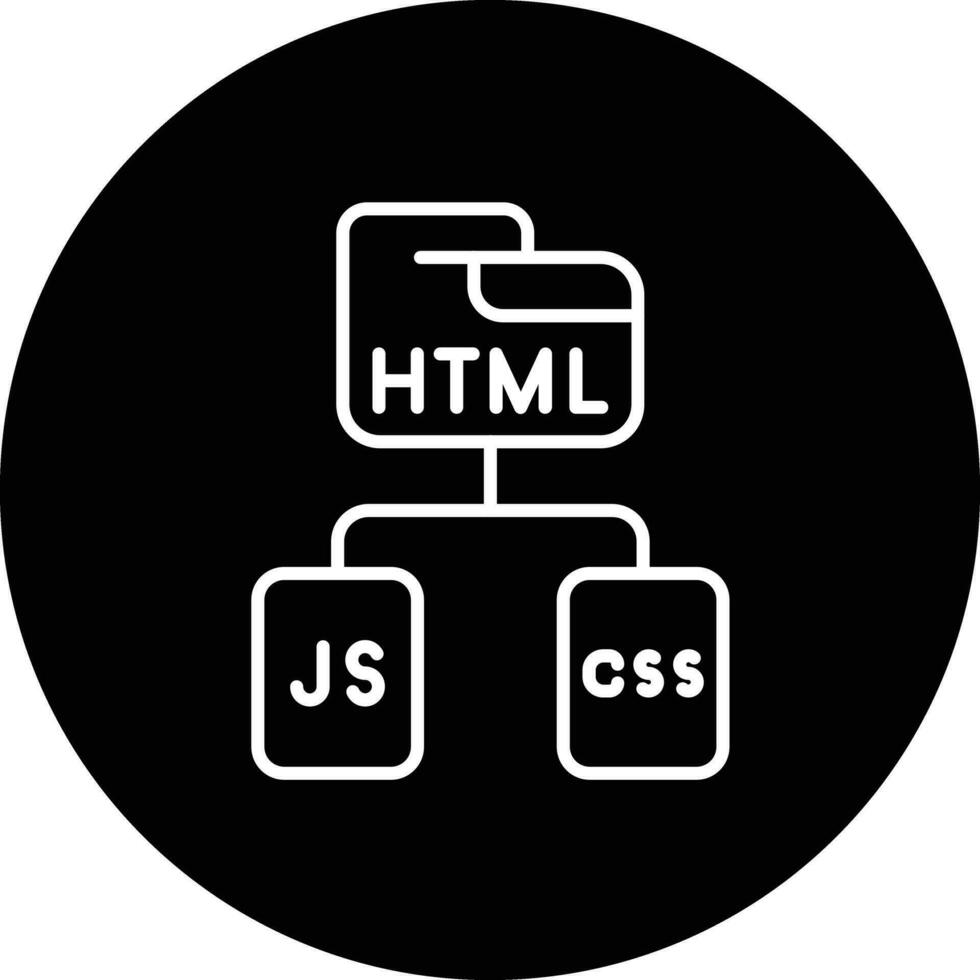 html js css vector icoon