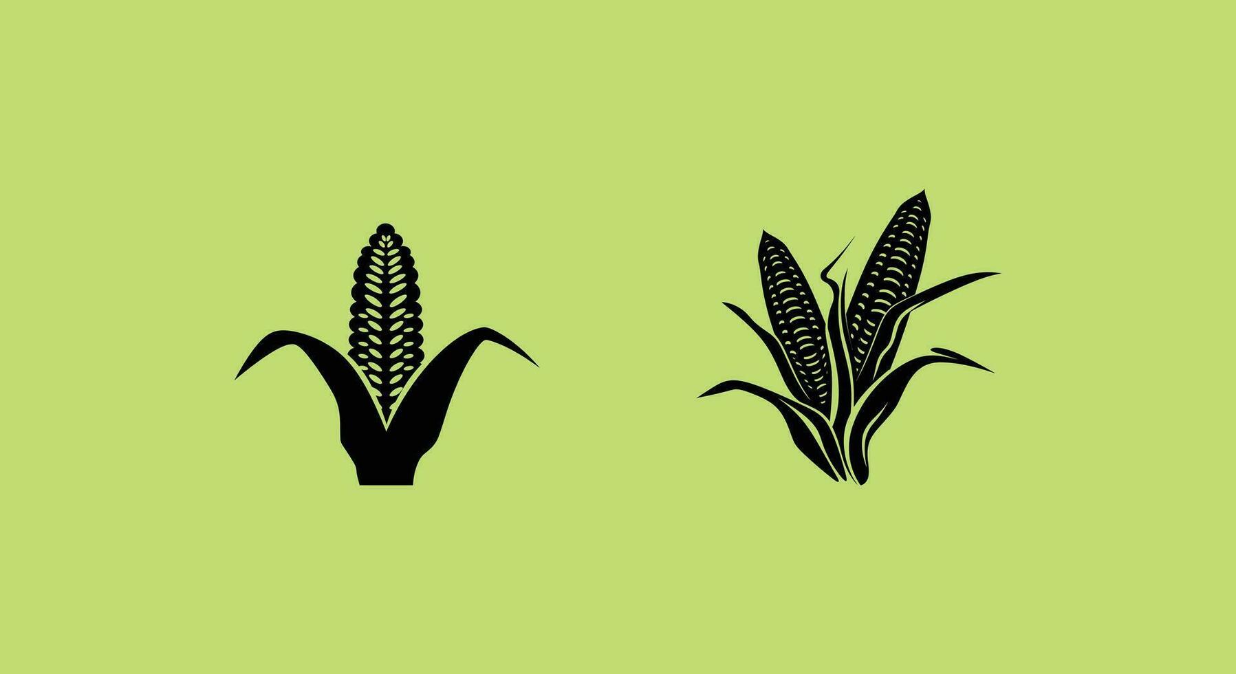 korenveld kalmte vredig vector illustratie van maïs velden