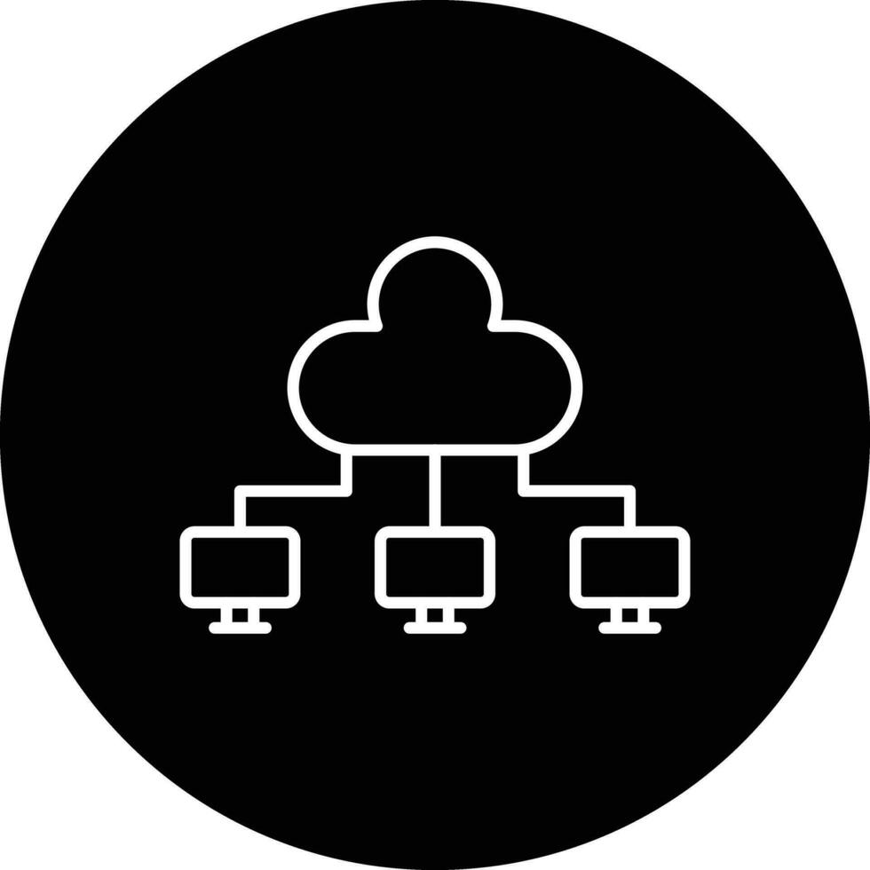 cloud computing vector icon