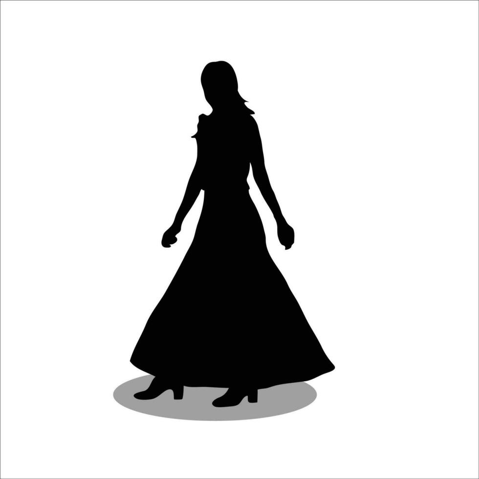 Dames silhouet vector