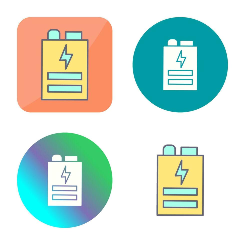 batterij vector pictogram