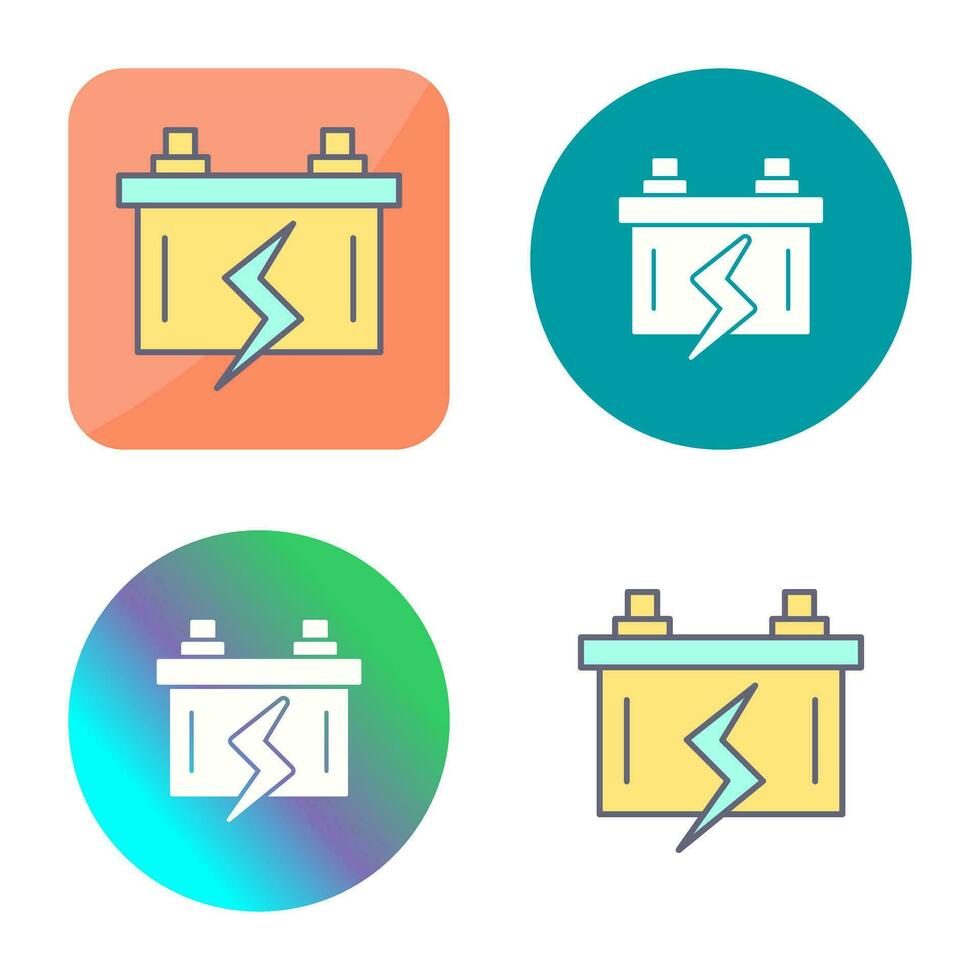 batterij vector pictogram