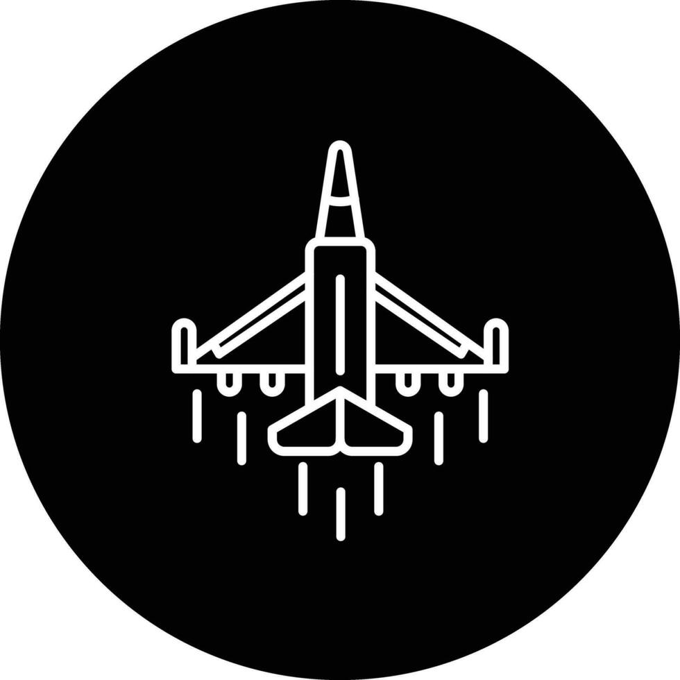 strijd vlucht vector icoon