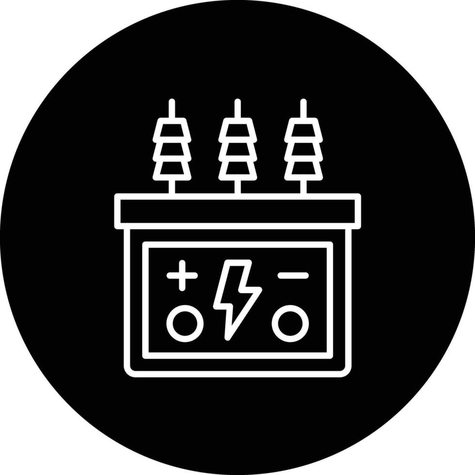 transformator vector pictogram