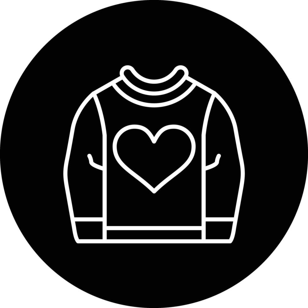 sweater vector icoon