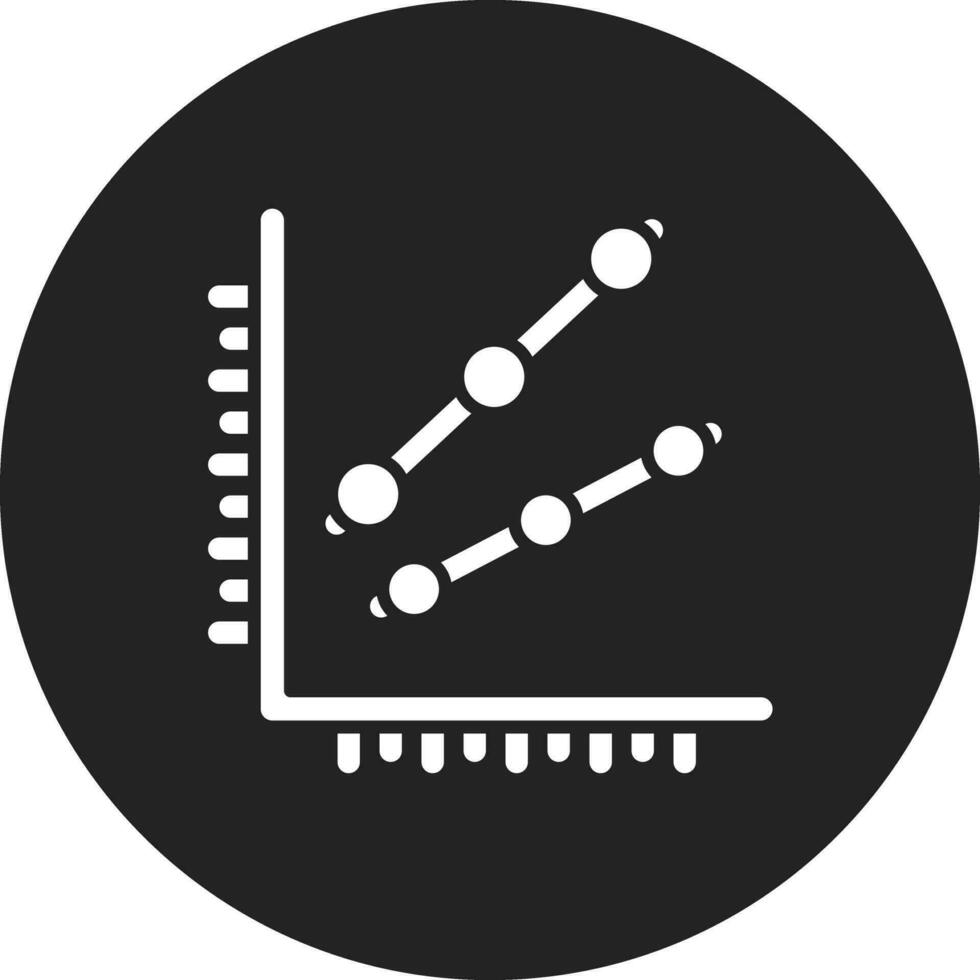 lijn diagram vector icoon