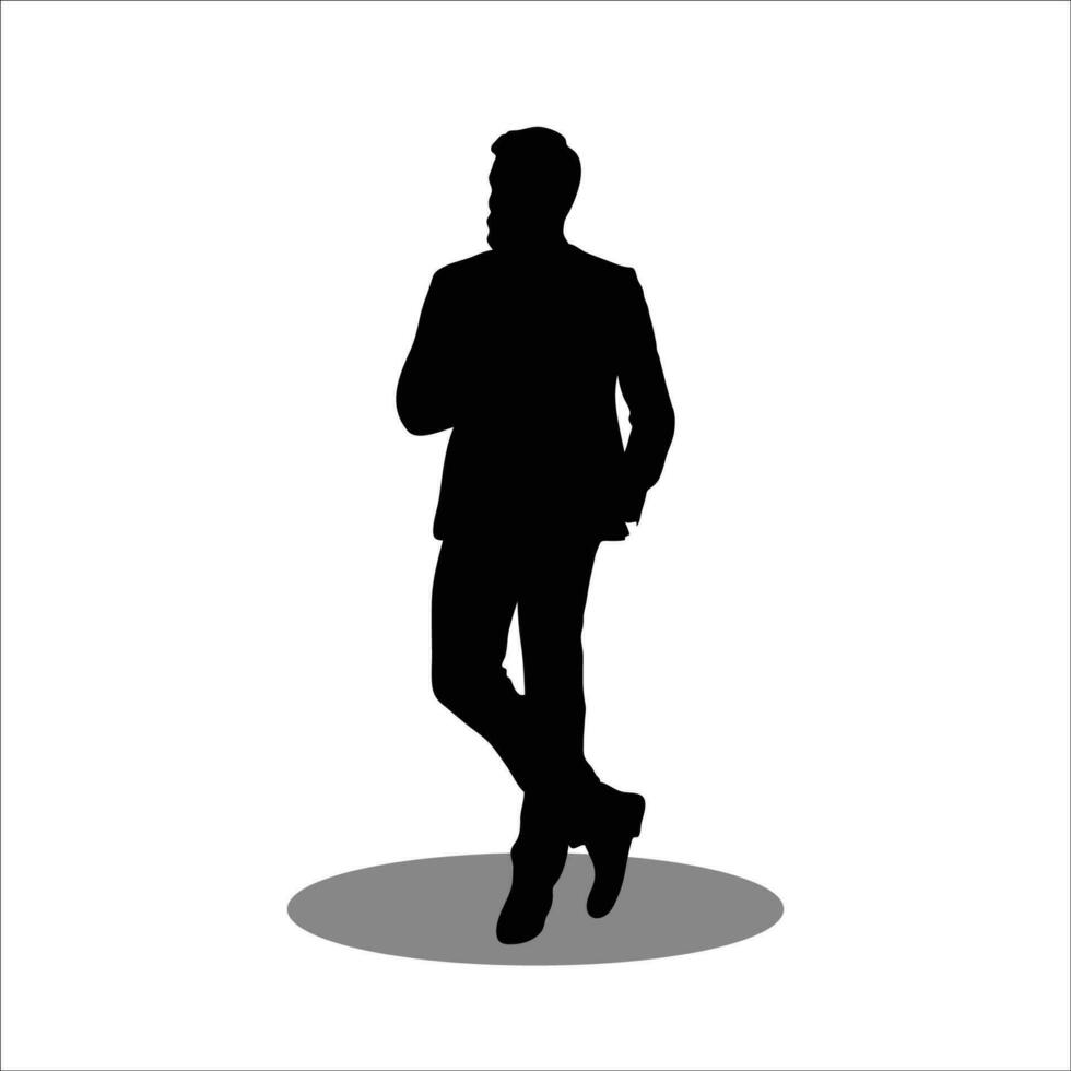 mannen silhouet vector