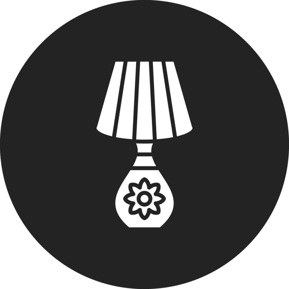 tafel lamp vector icoon