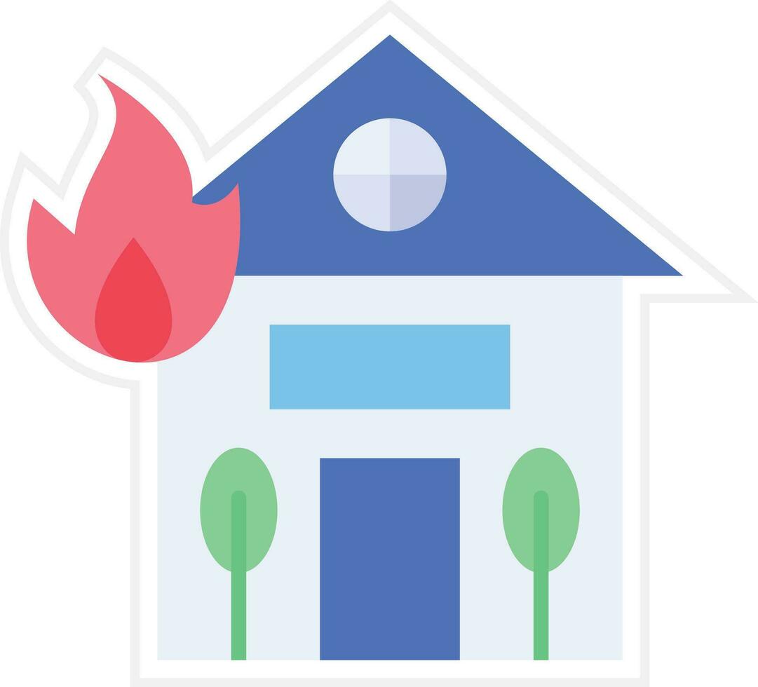 huis brand vector icoon