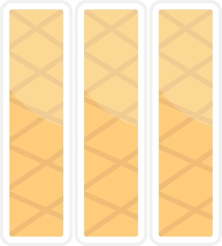 wafels vector icoon