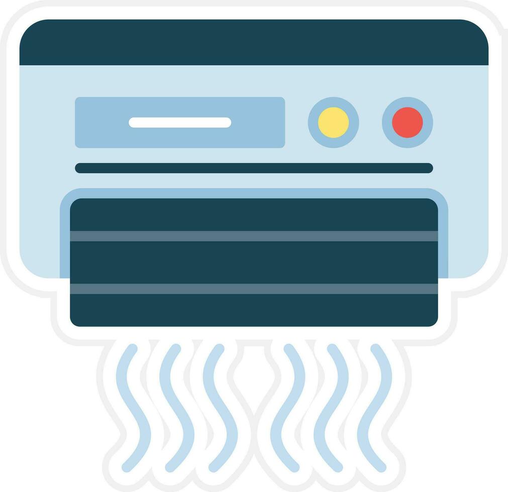 airconditioner vector pictogram