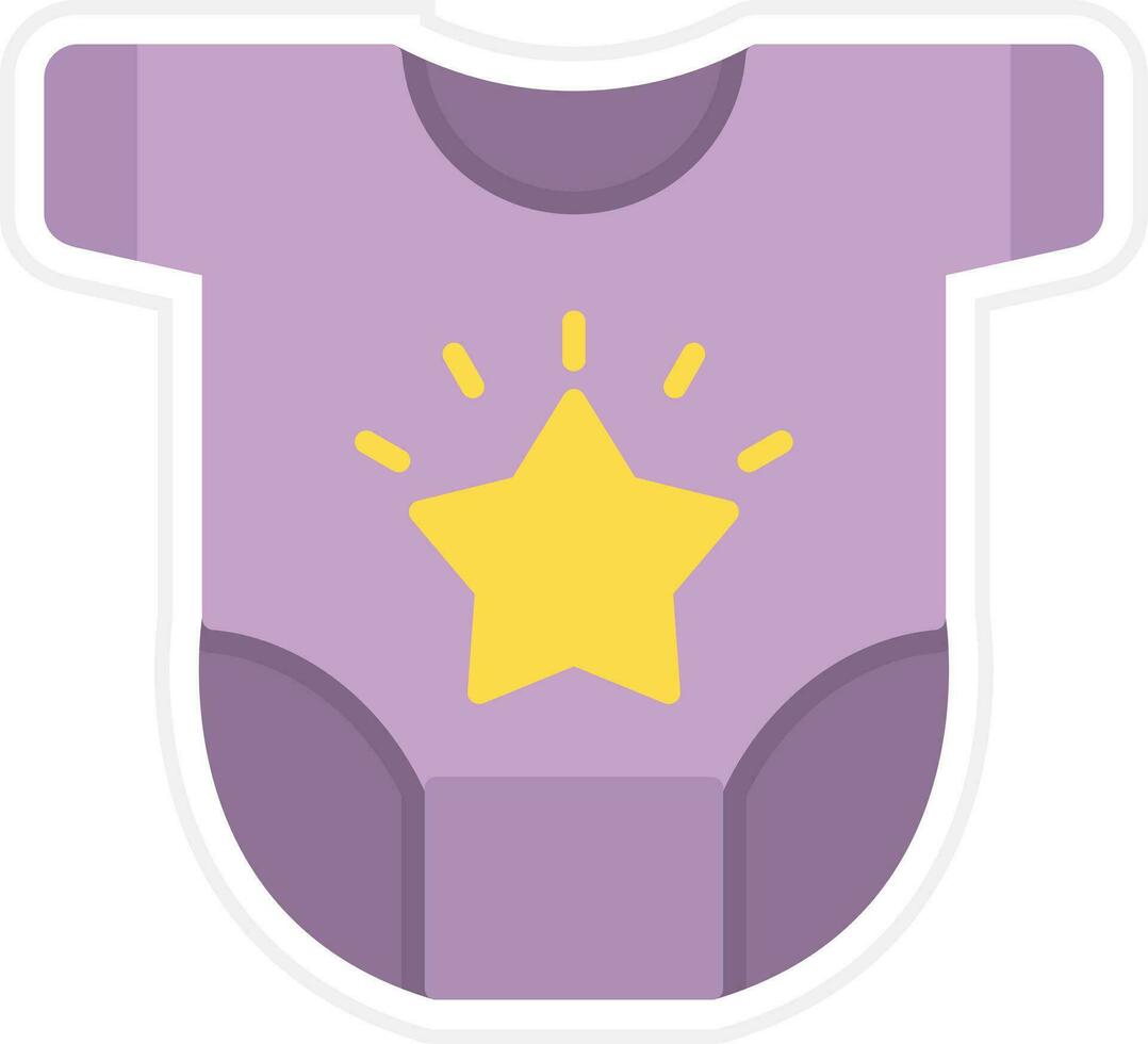 baby kleren vector icoon