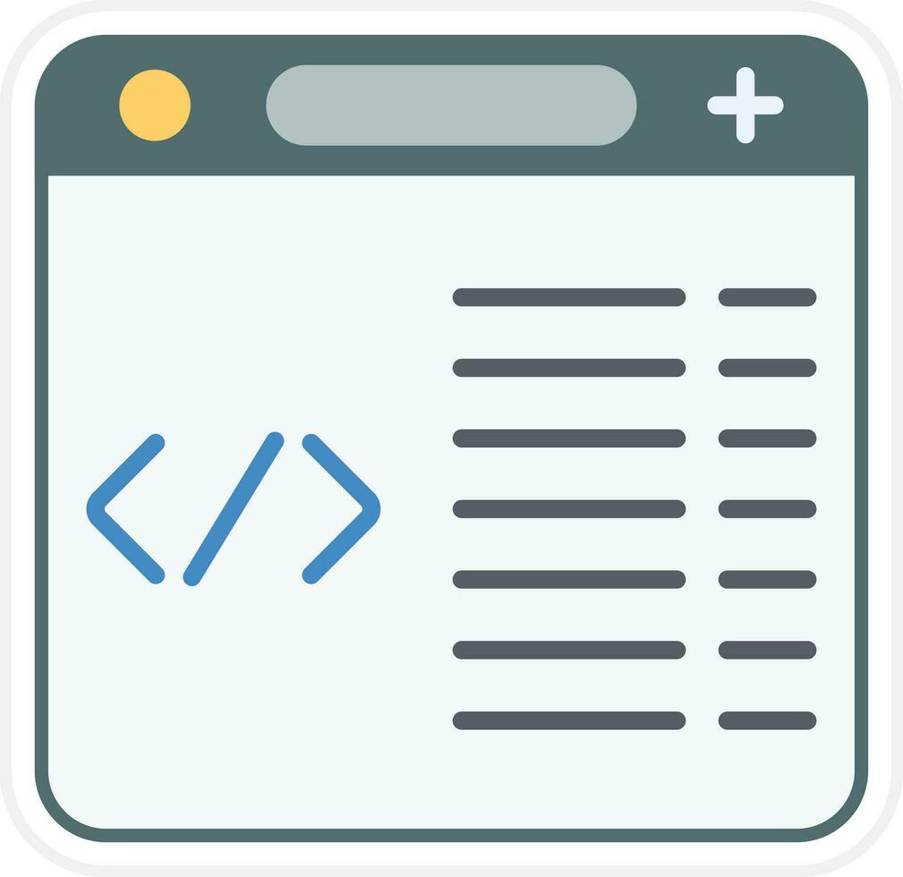 vector pictogram programmeren