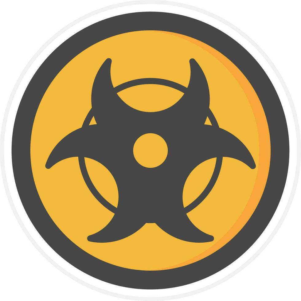 biohazard vector icon