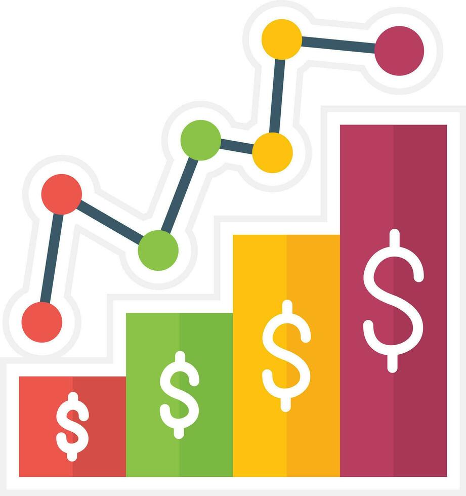 groei diagram vector icoon