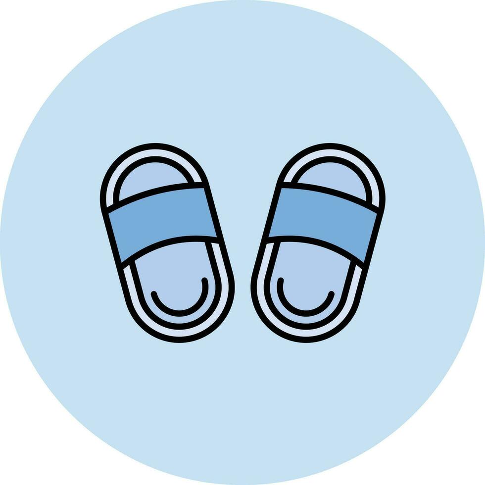 slippers vector icoon