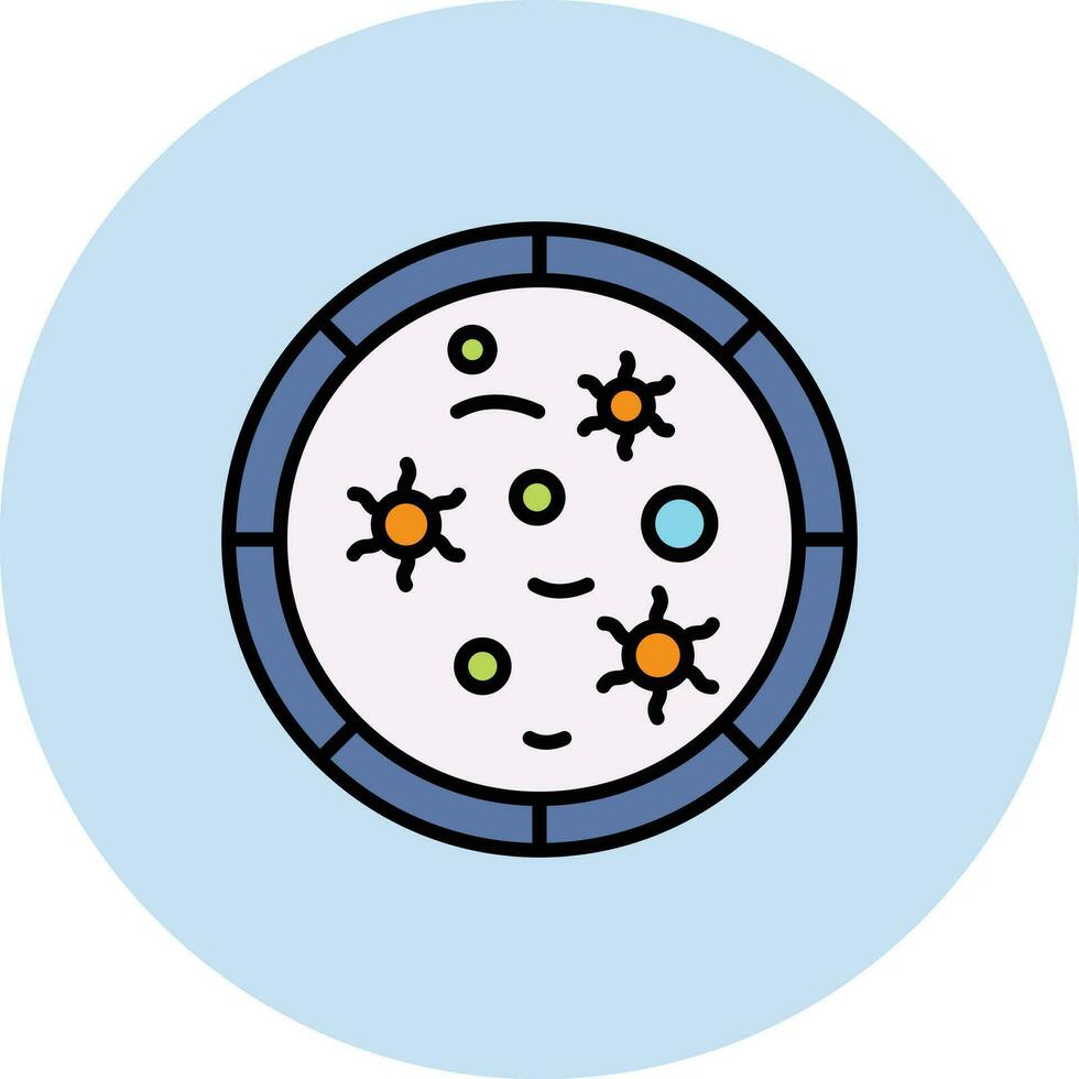 microbiologie vector icoon