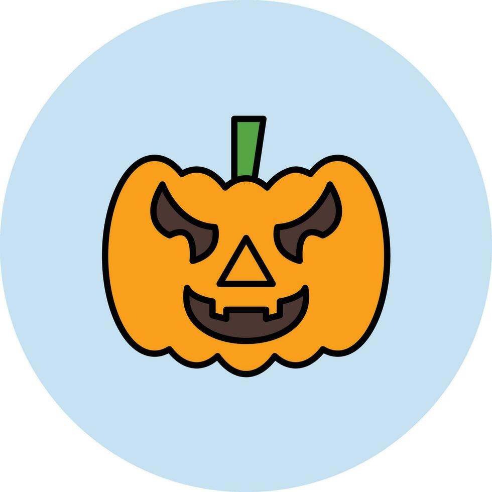 jack-o-lantern vector icoon