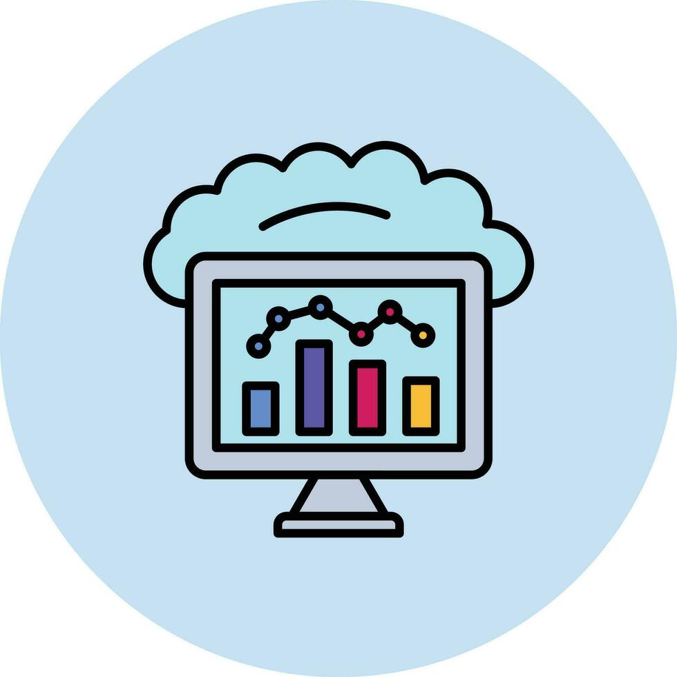 cloud computing vector icon