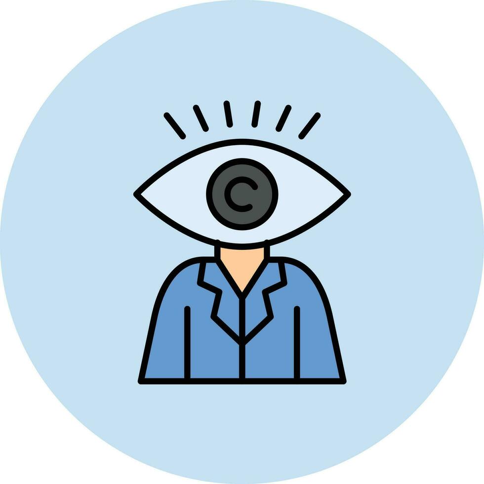 visie vector pictogram