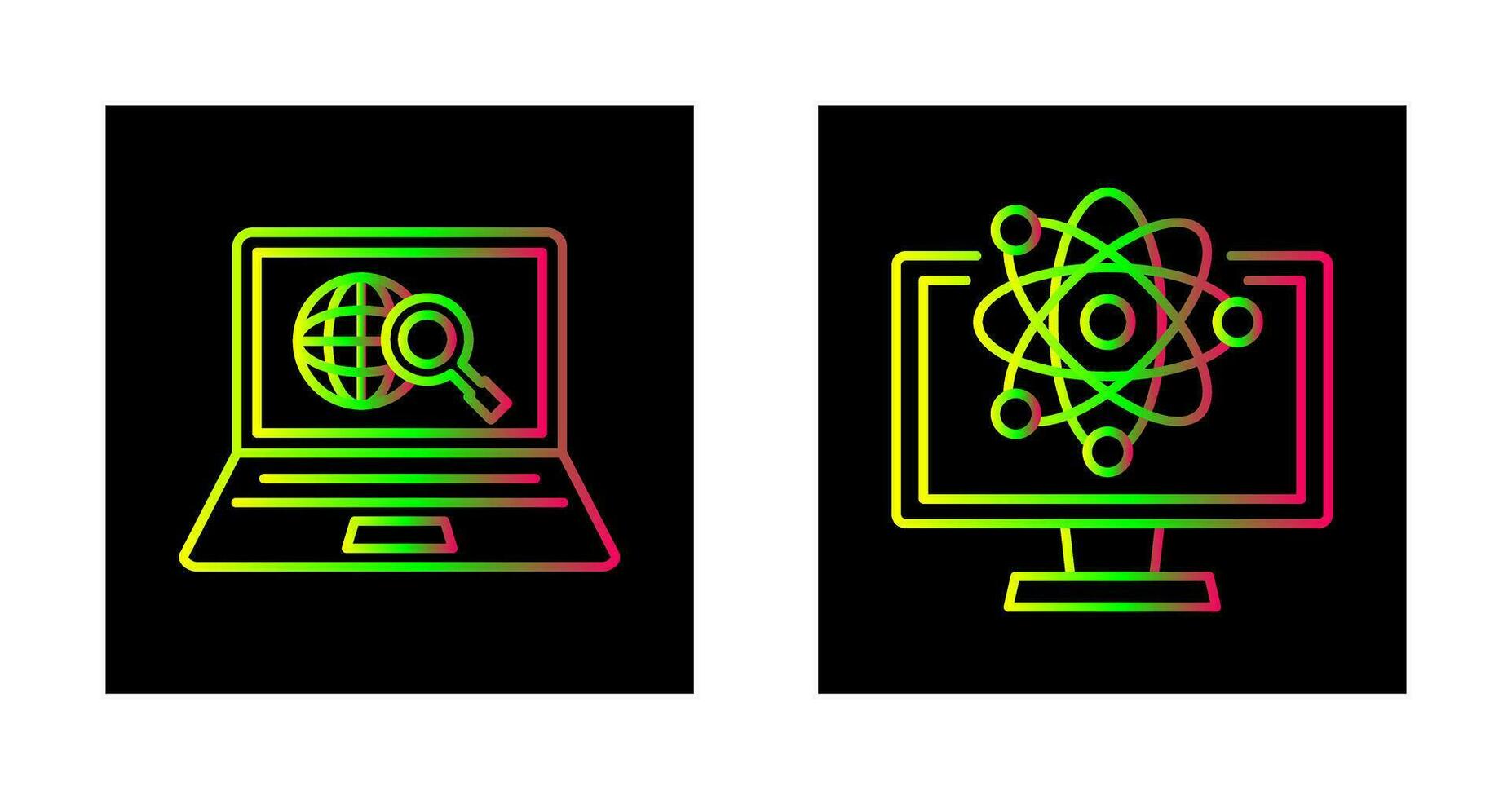 onderzoeken en wetenschap icoon vector