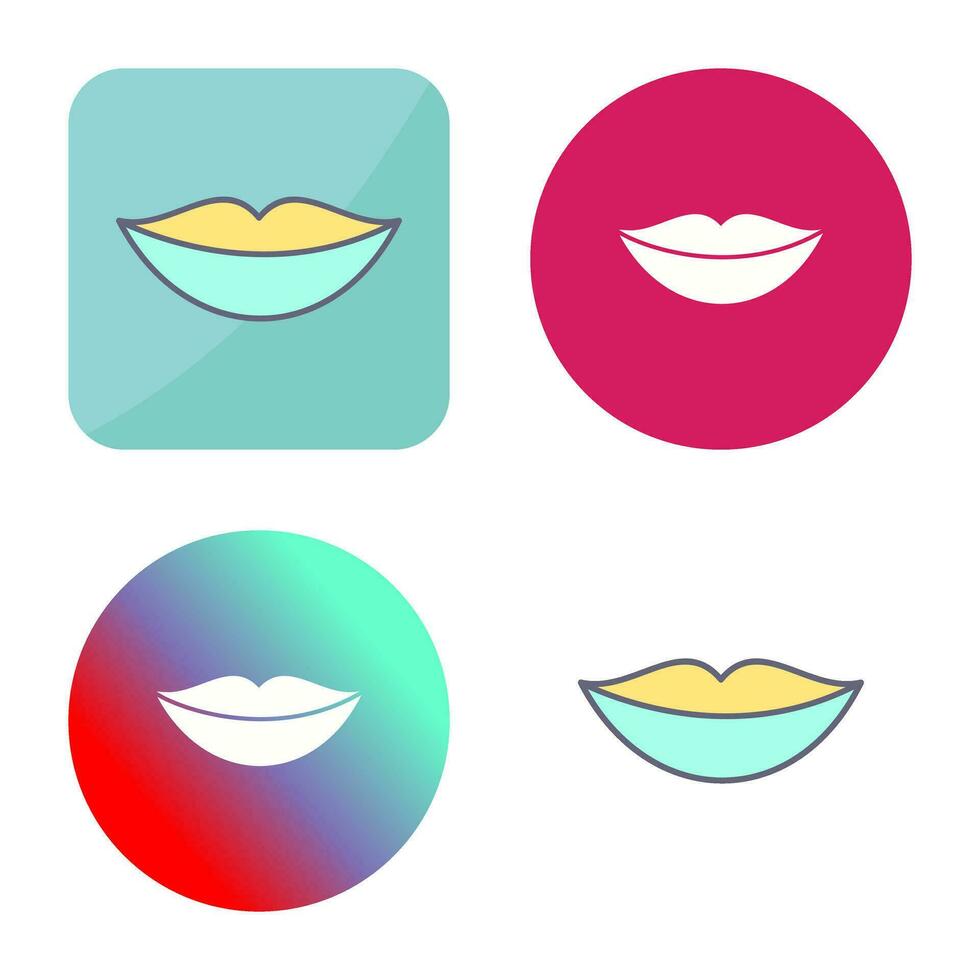 lippen vector icoon