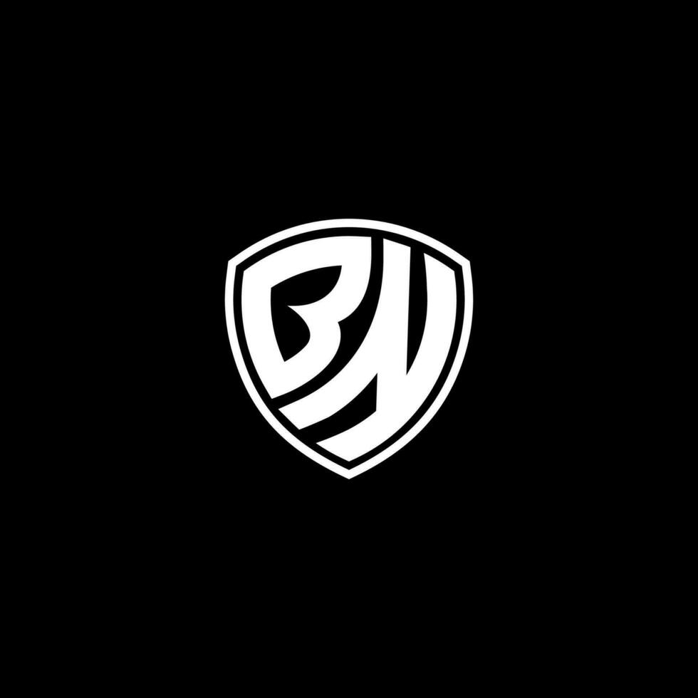 miljard eerste brief in modern concept monogram schild logo vector