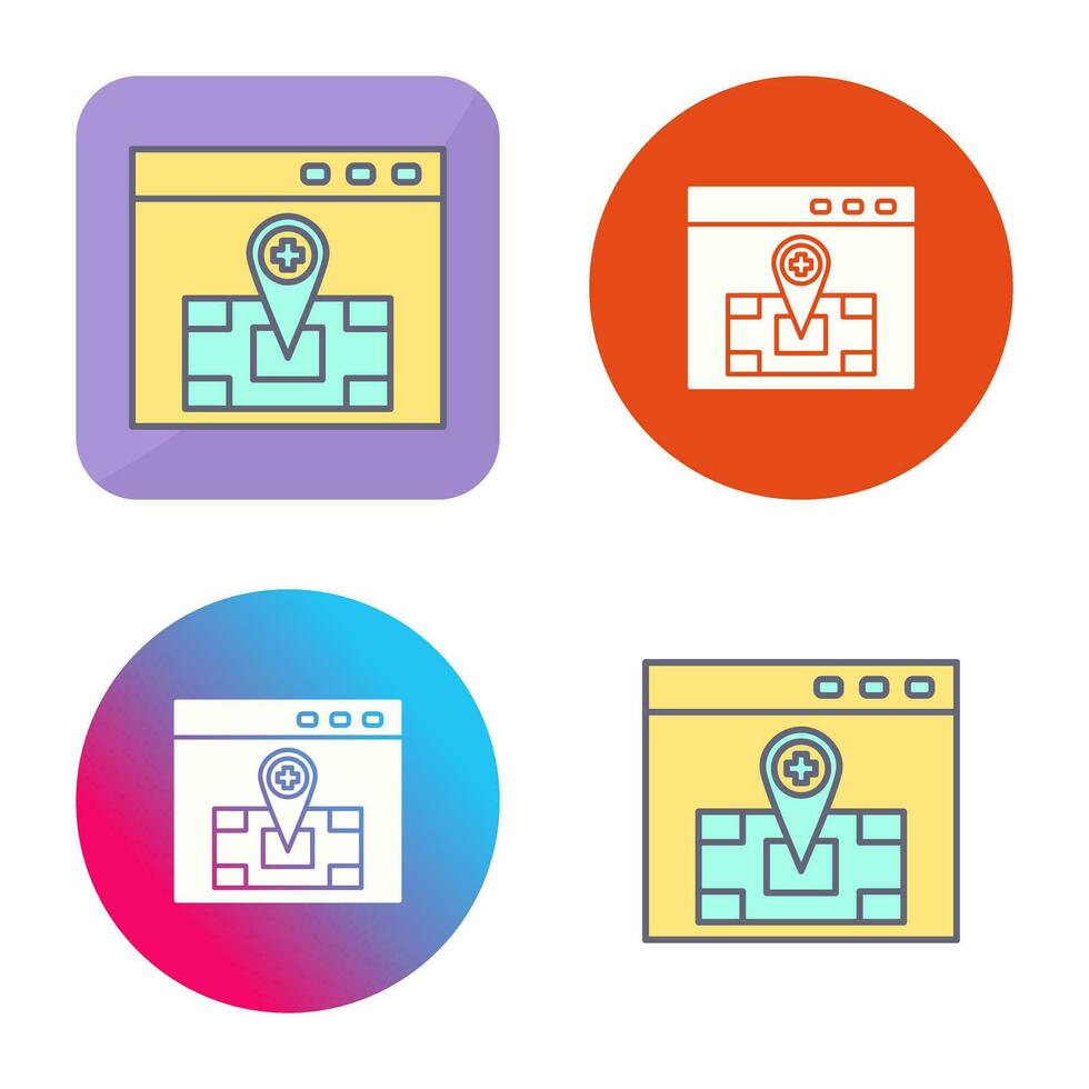 locatie vector pictogram