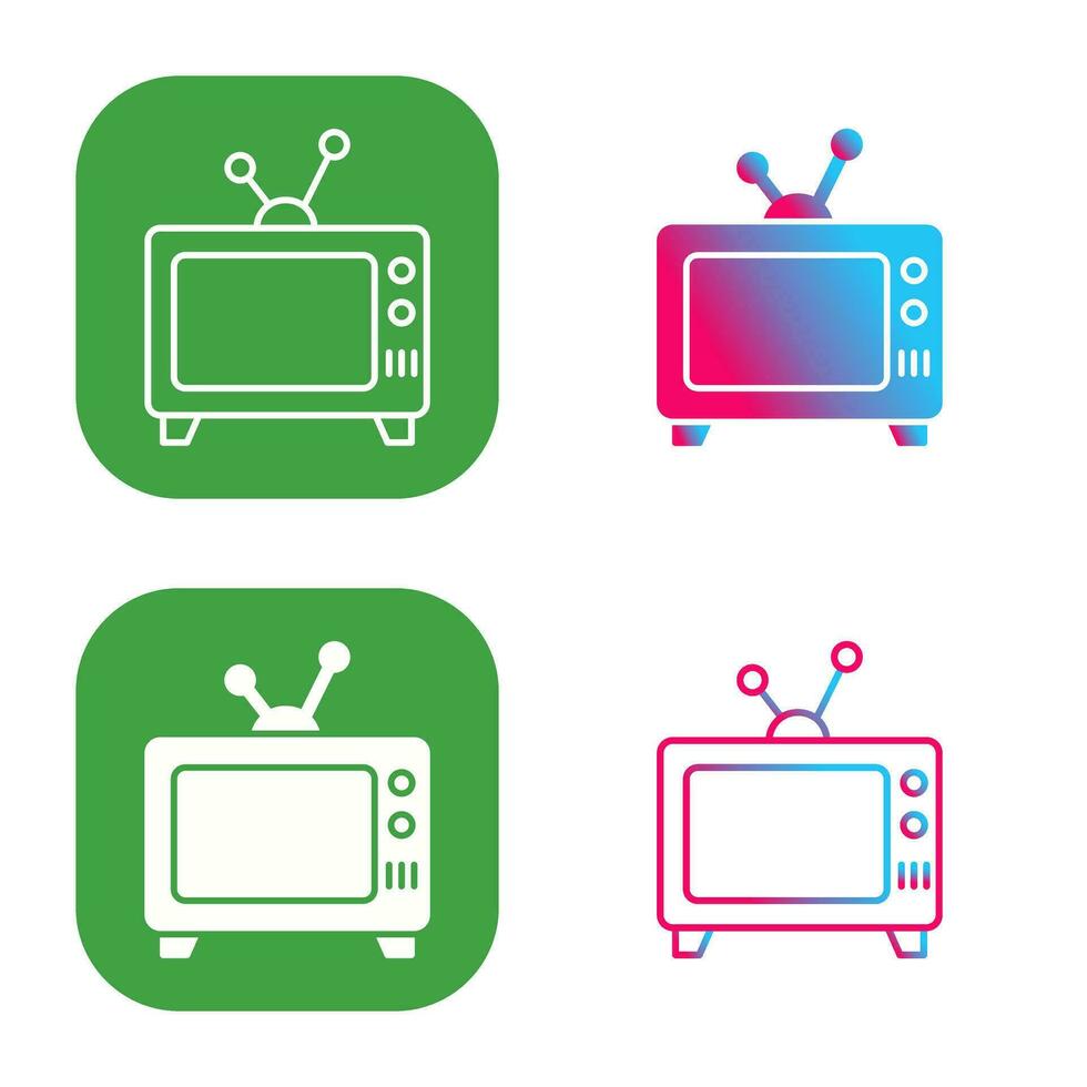 televisie vector pictogram