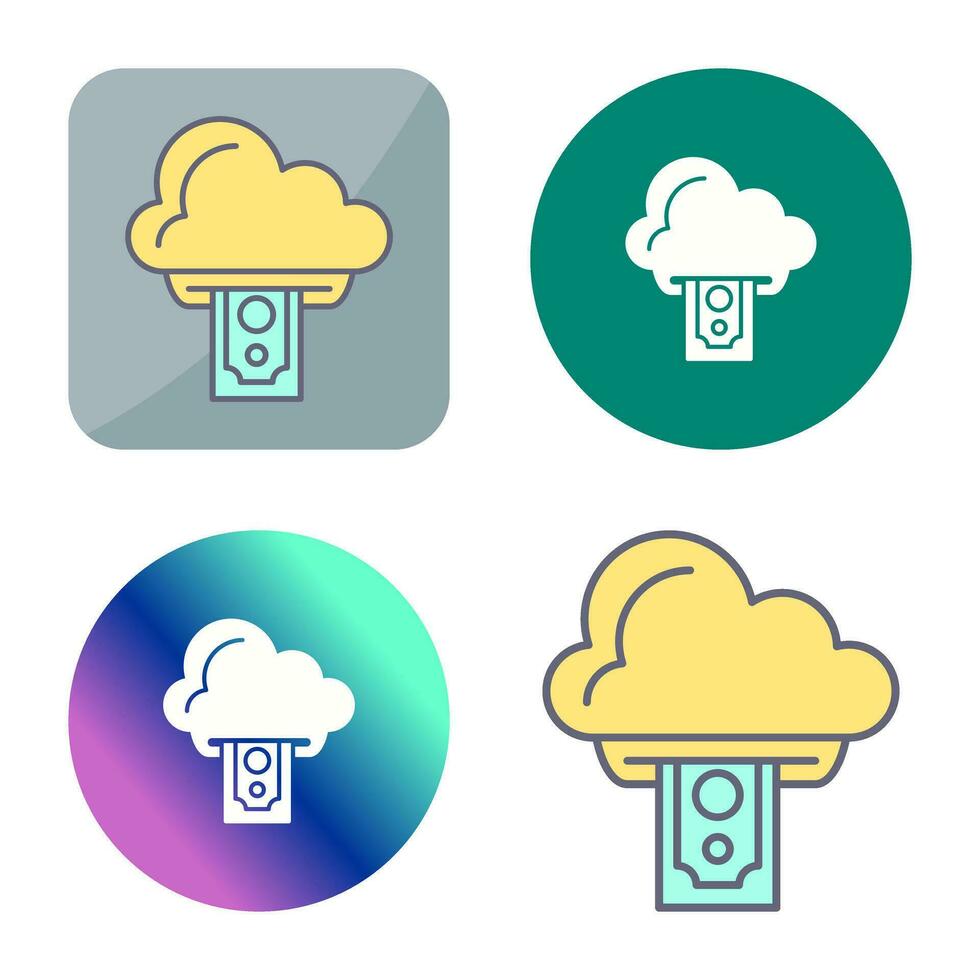 cloud computing vector icon