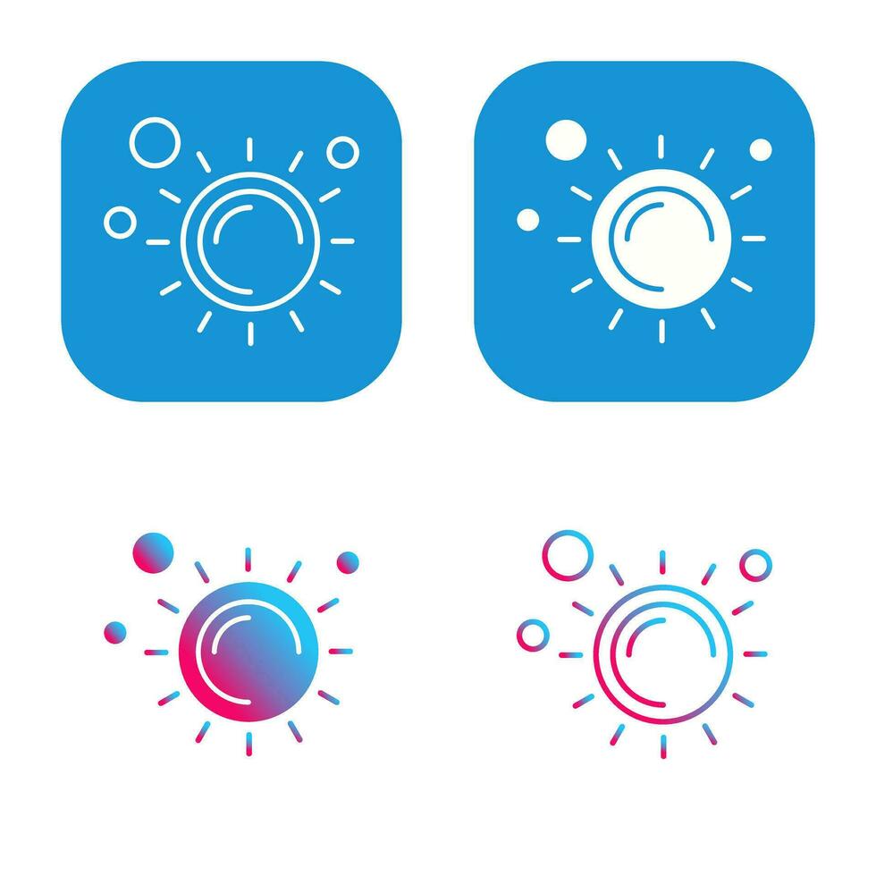 zon vector pictogram