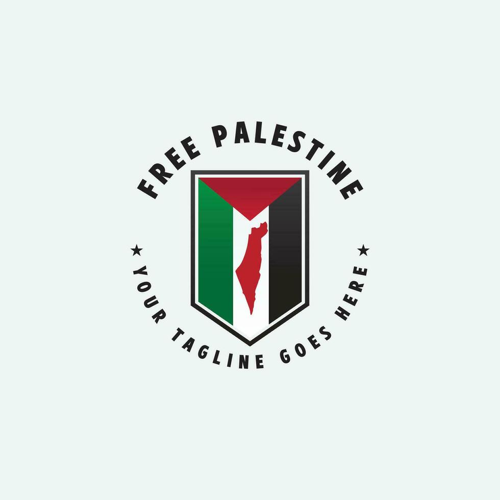 vrij Palestina logo vector