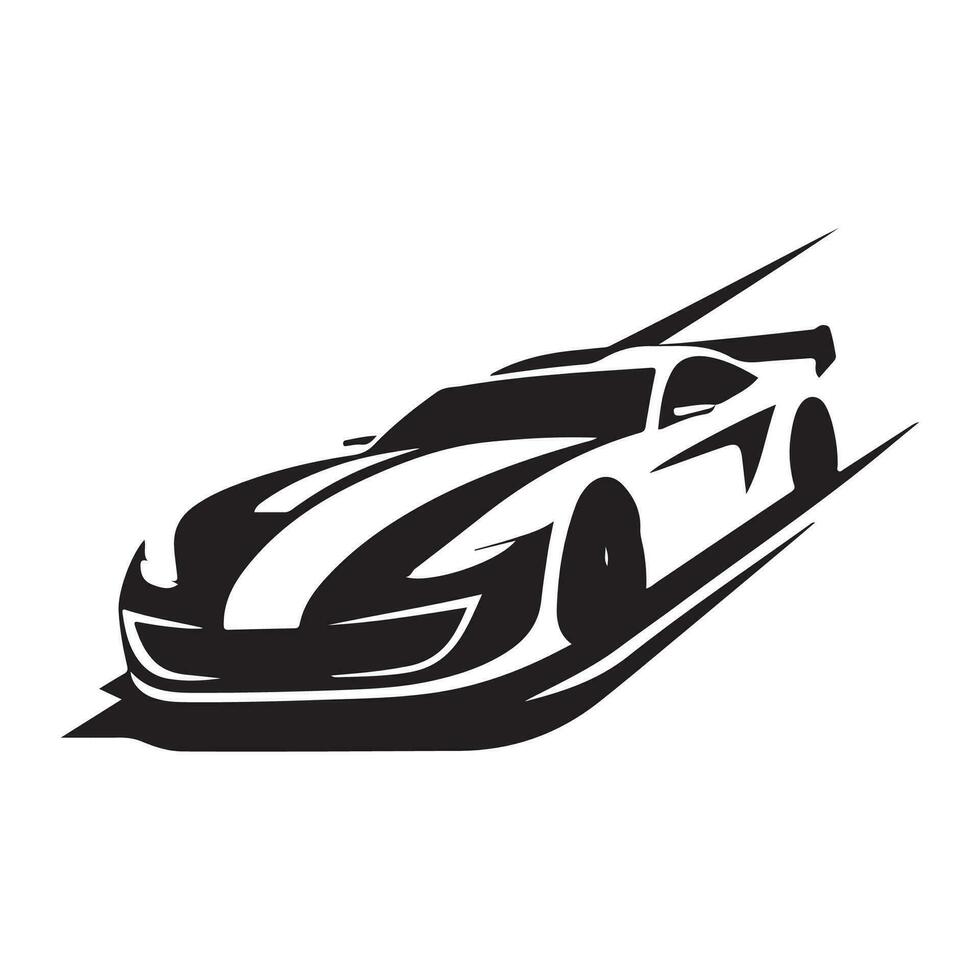 sport auto vector, auto illustratie, auto logo vector