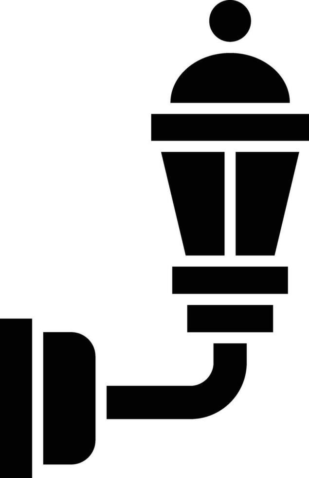 muur lamp vector icoon ontwerp illustratie