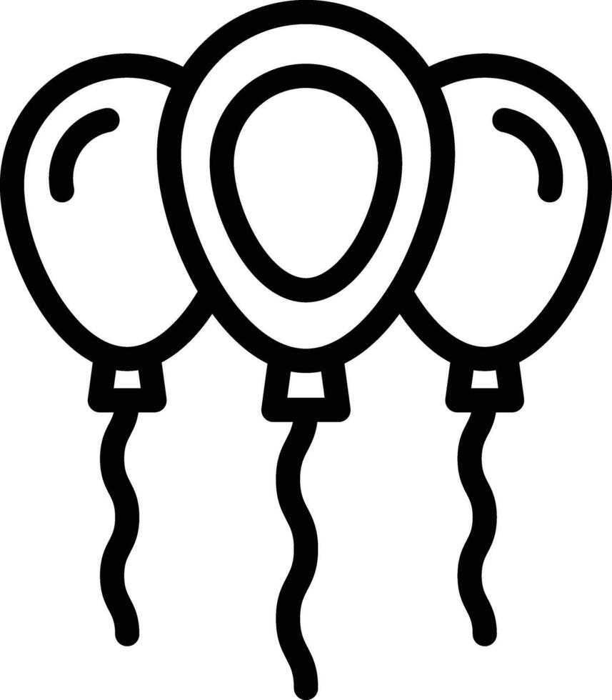 ballonnen vector pictogram ontwerp illustratie
