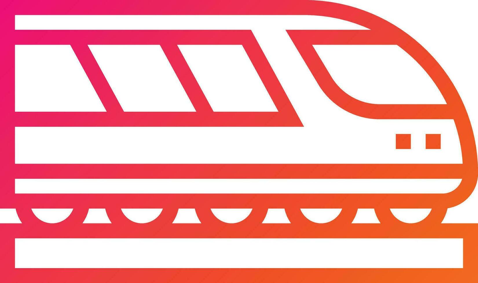 trein vector pictogram ontwerp illustratie