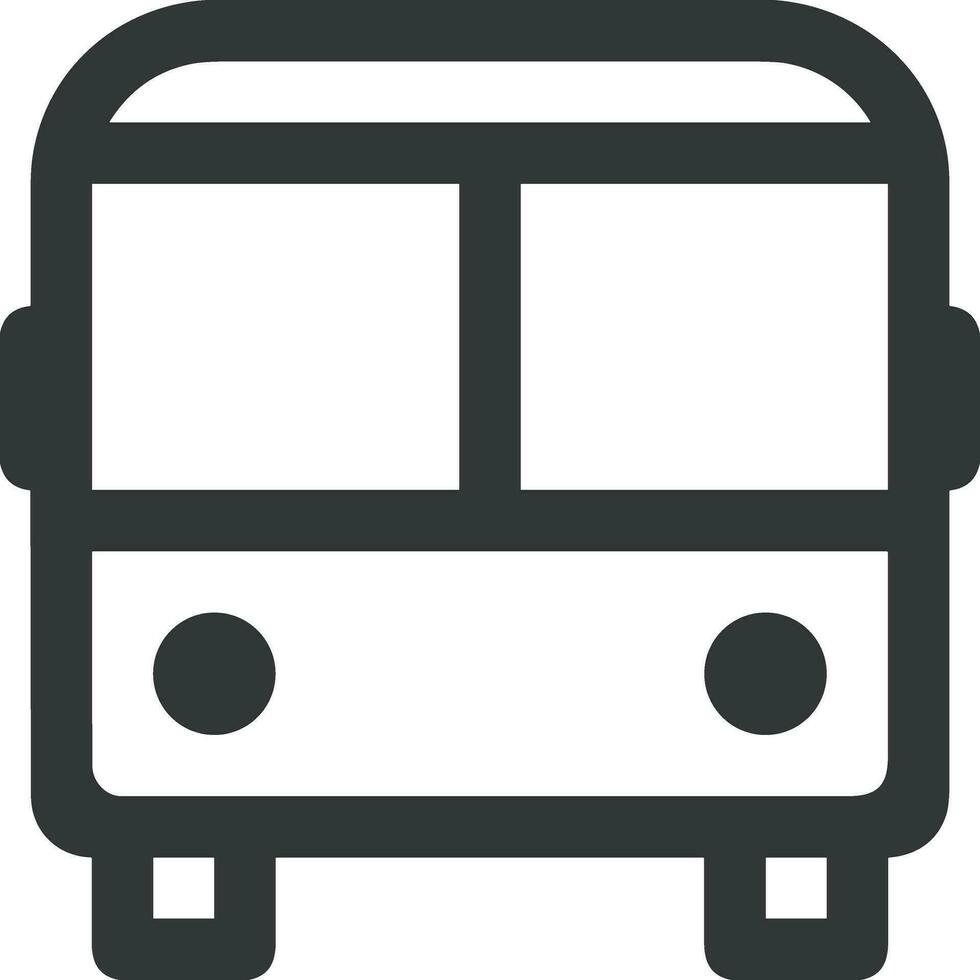 bus vervoer symbool icoon vector afbeelding. illustratie van de silhouet bus vervoer openbaar reizen ontwerp beeld