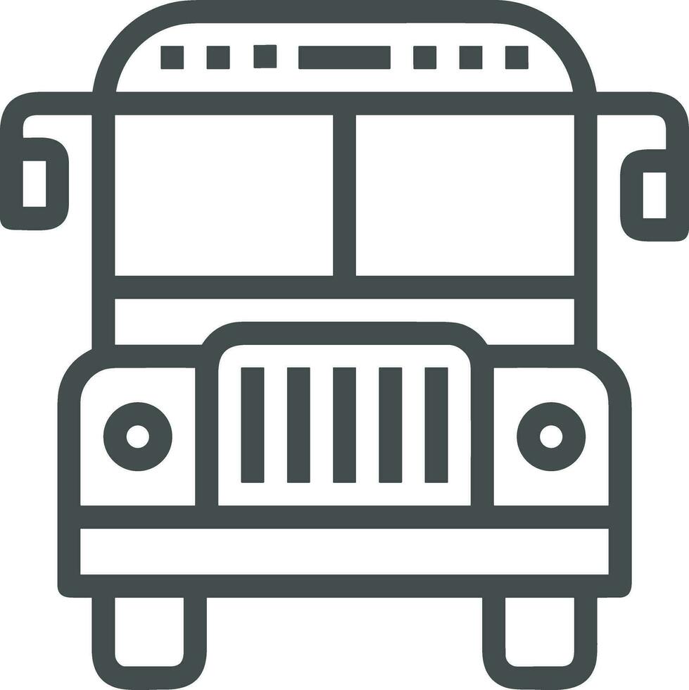 bus vervoer symbool icoon vector afbeelding. illustratie van de silhouet bus vervoer openbaar reizen ontwerp beeld