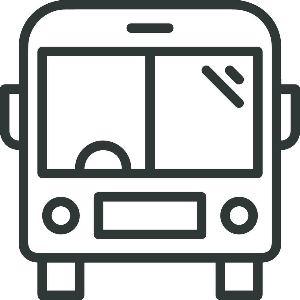 bus vervoer symbool icoon vector afbeelding. illustratie van de silhouet bus vervoer openbaar reizen ontwerp beeld