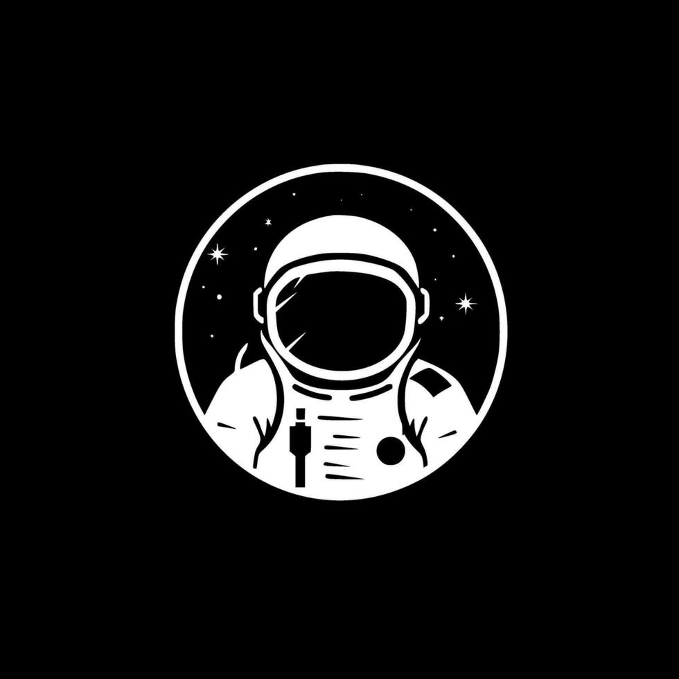 astronaut - hoog kwaliteit vector logo - vector illustratie ideaal voor t-shirt grafisch