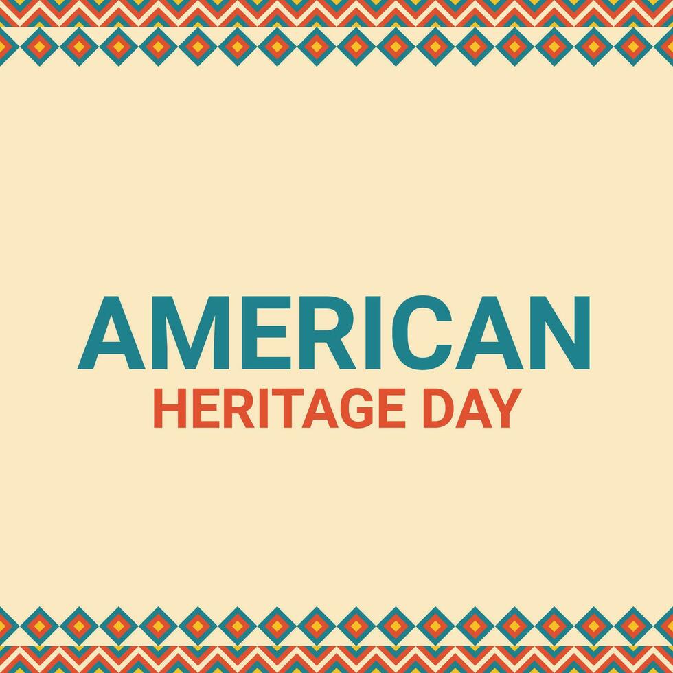 inheems Amerikaans erfgoed dag achtergrond. vector illustratie.