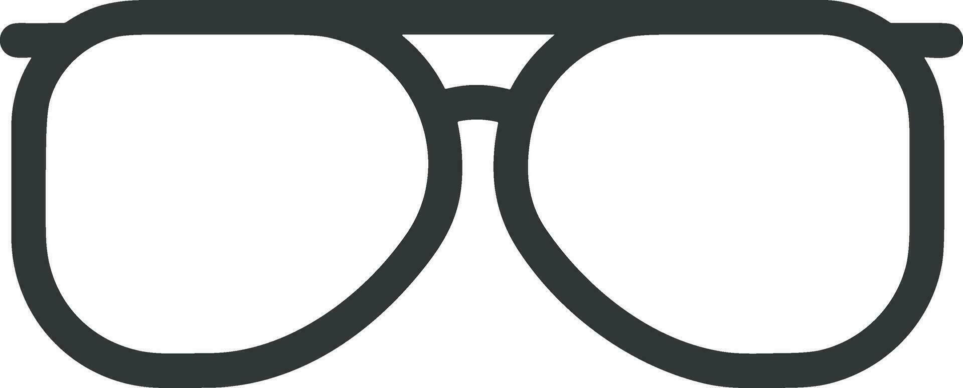 bril optisch icoon symbool beeld vector. illustratie van zonnebril bescherming gezichtsvermogen grafisch ontwerp beeld vector