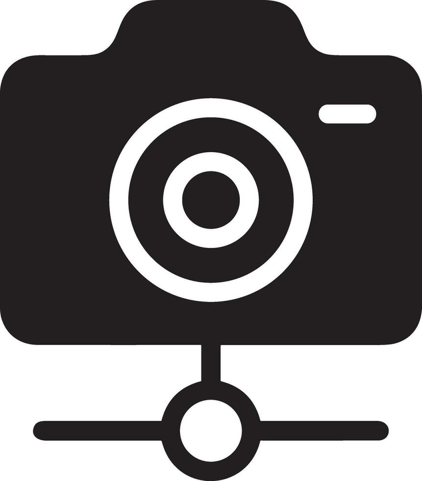 camera fotografie icoon symbool vector afbeelding. illustratie van multimedia fotografisch lens grafisch ontwerp beeld