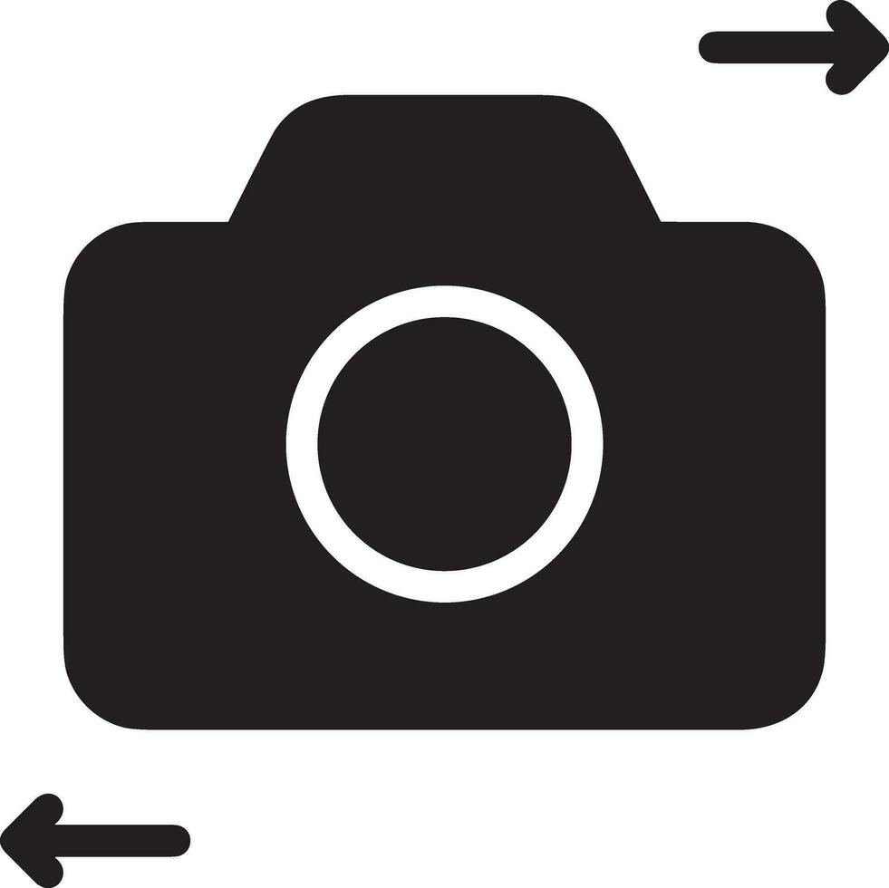 camera fotografie icoon symbool vector afbeelding. illustratie van multimedia fotografisch lens grafisch ontwerp beeld